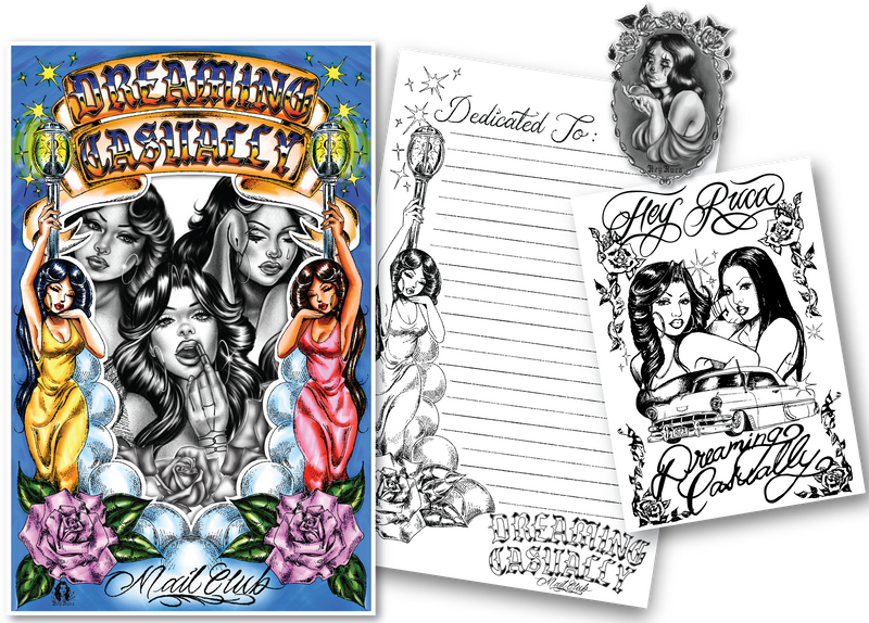 DREAMING CASUALLY MAIL CLUB  MEMBERSHIP